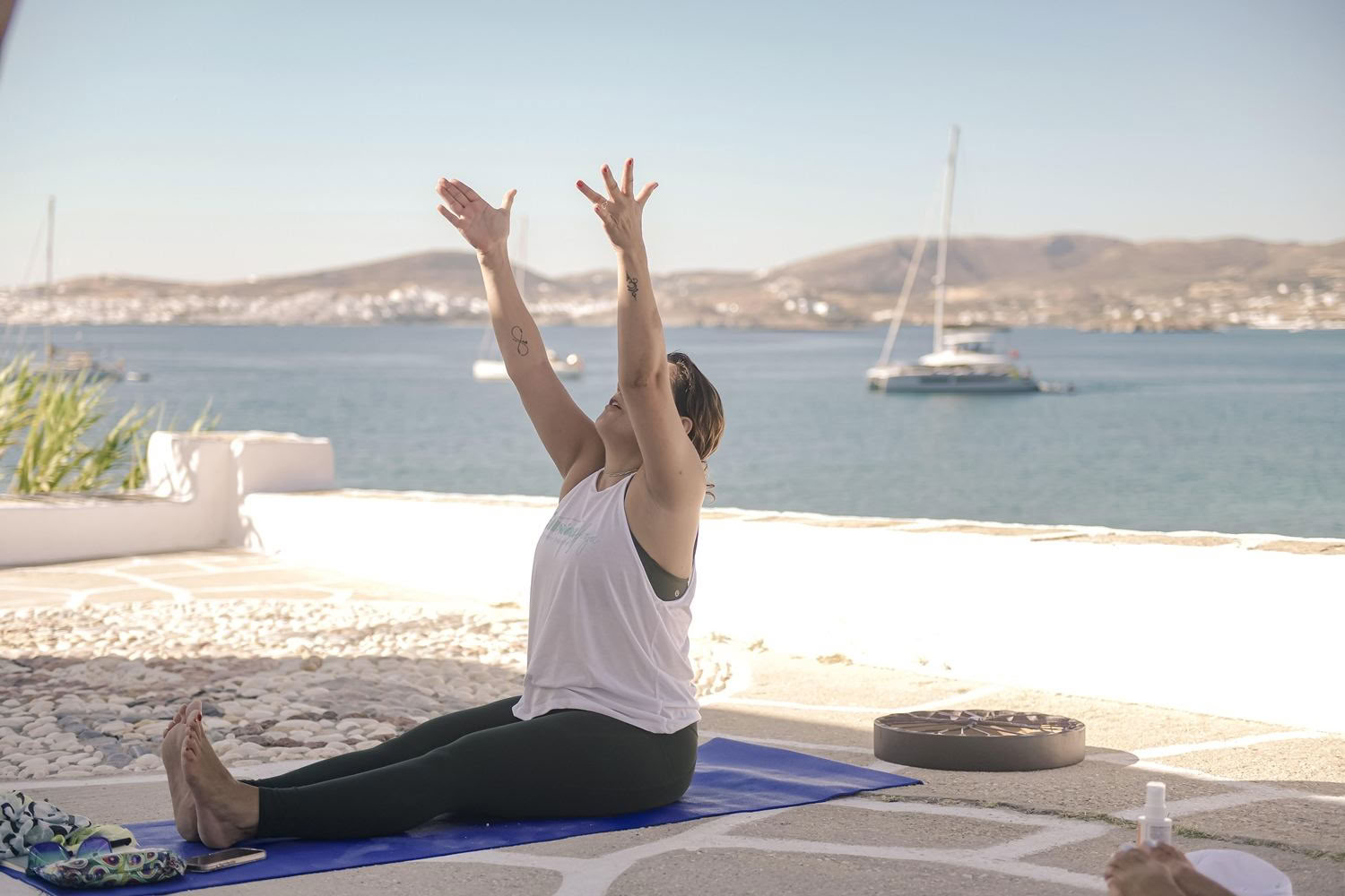 Retiros de yoga griegos