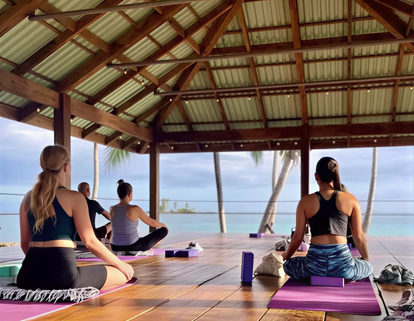 Escape de yoga aéreo, yoga y mindfulness en el Caribe