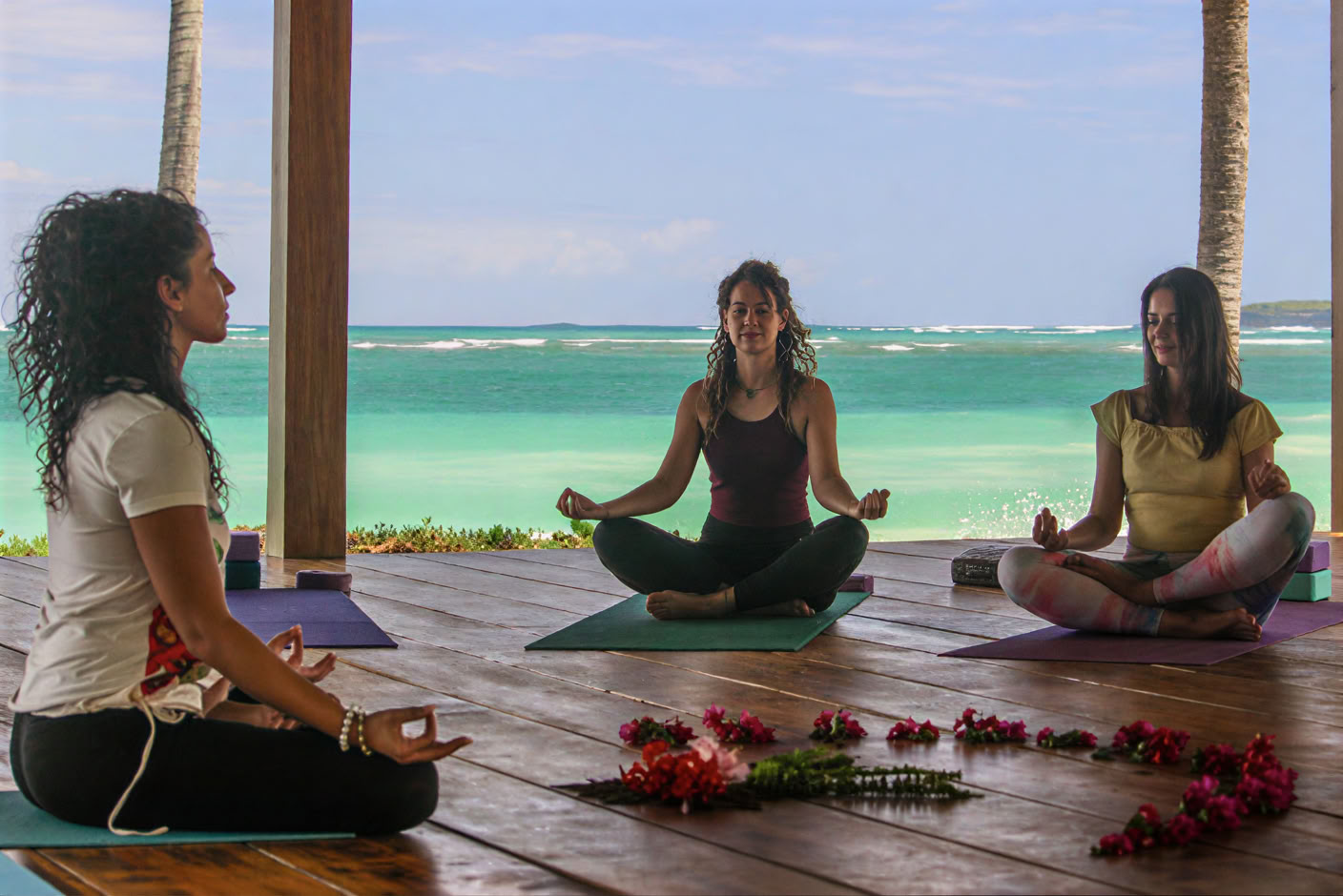 Escape de yoga aéreo, yoga y mindfulness en el Caribe