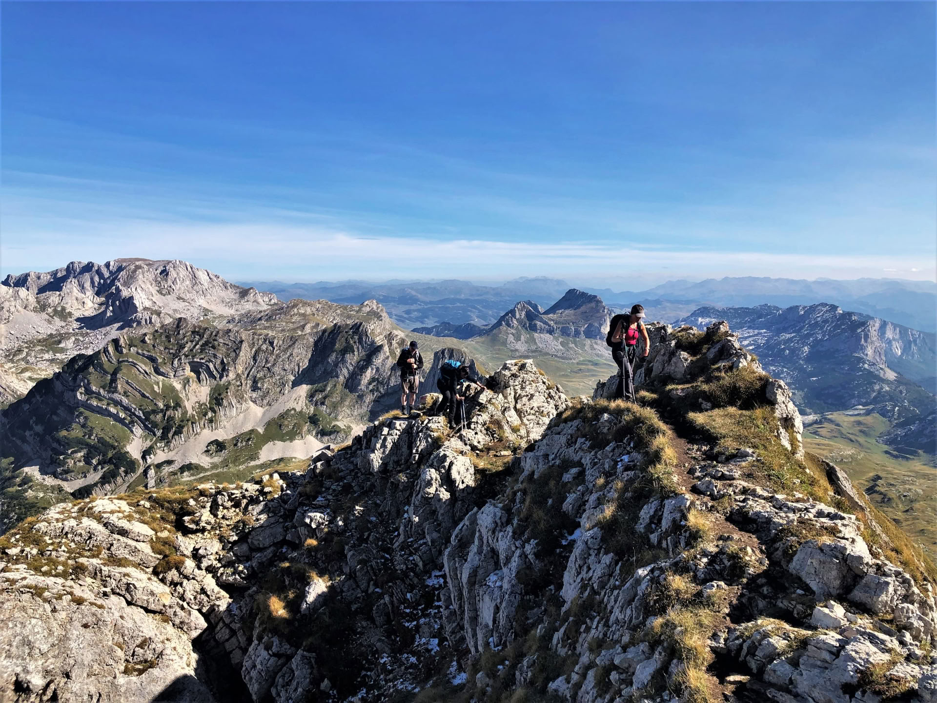 Vacaciones de senderismo de montaña de 7 días en Montenegro