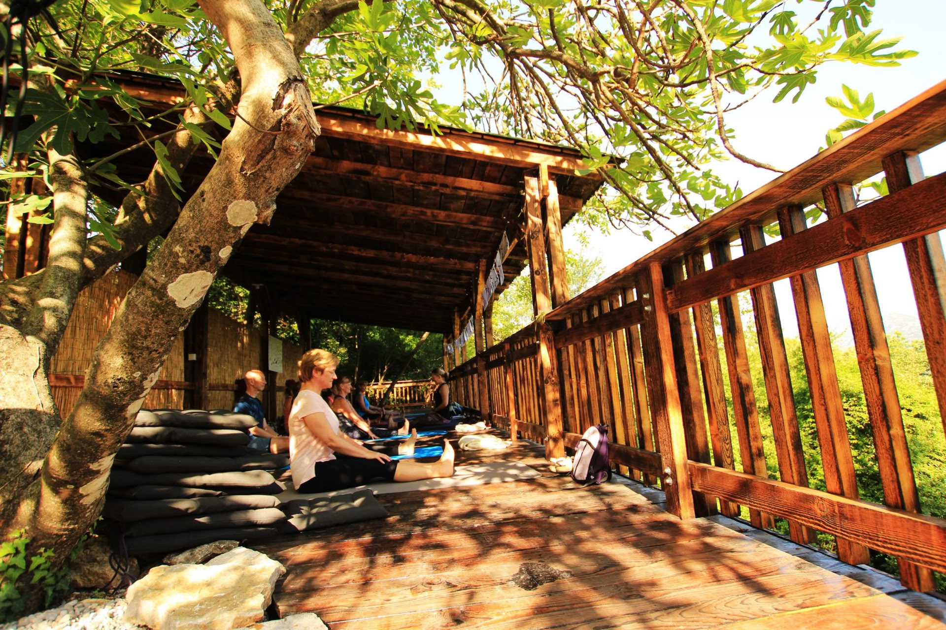 Vacaciones de yoga de 7 días respirando en la naturaleza en el lago Skadar, Montenegro