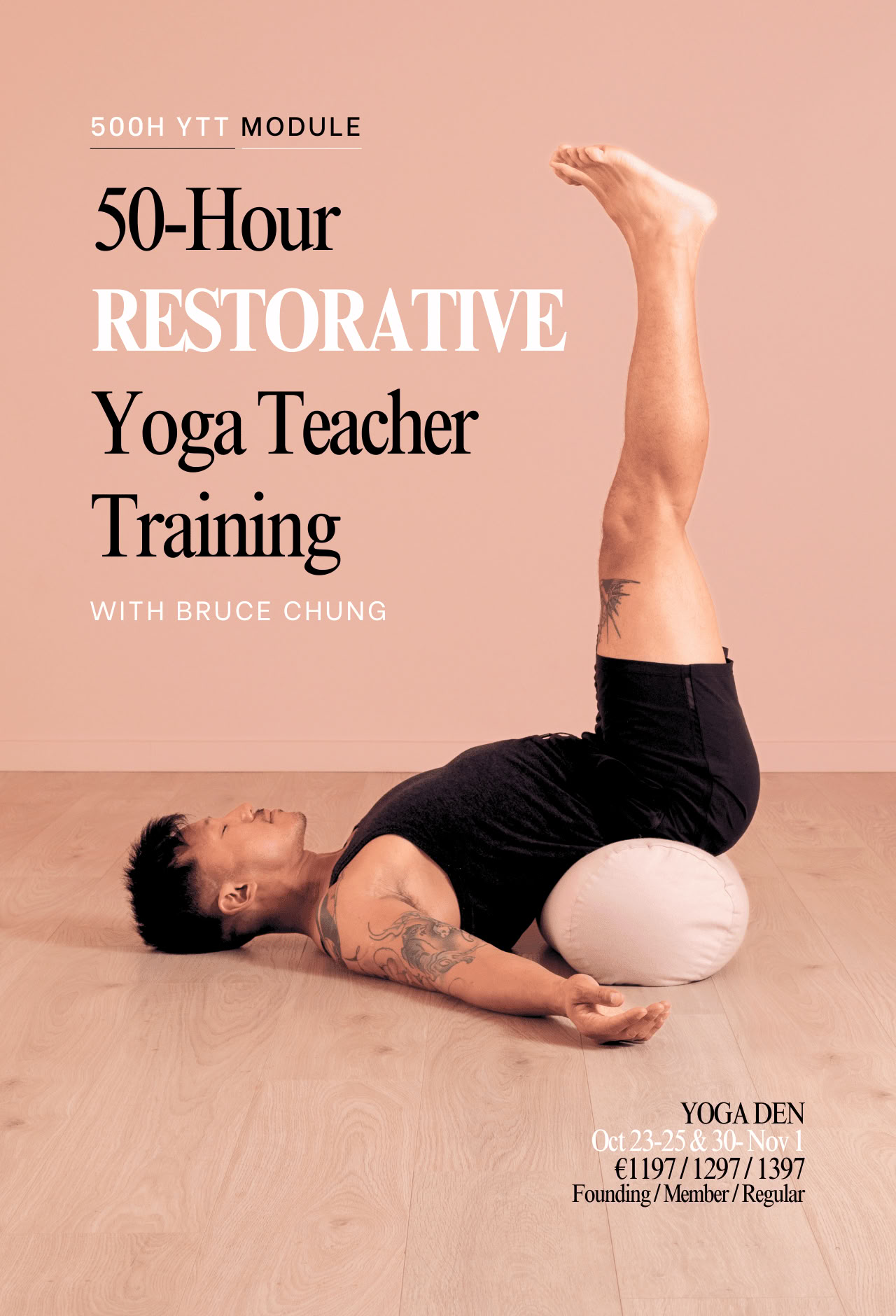 Formación de Yoga Restaurativo de 50 h