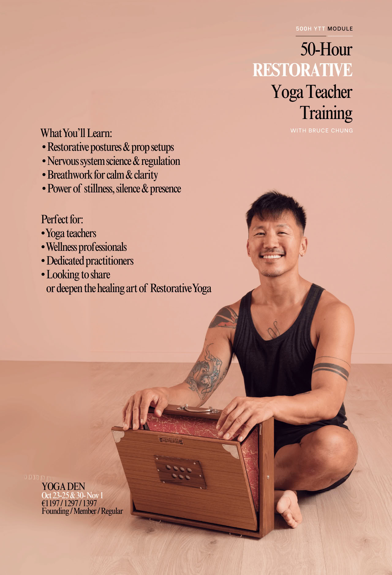 Formación de Yoga Restaurativo de 50 h