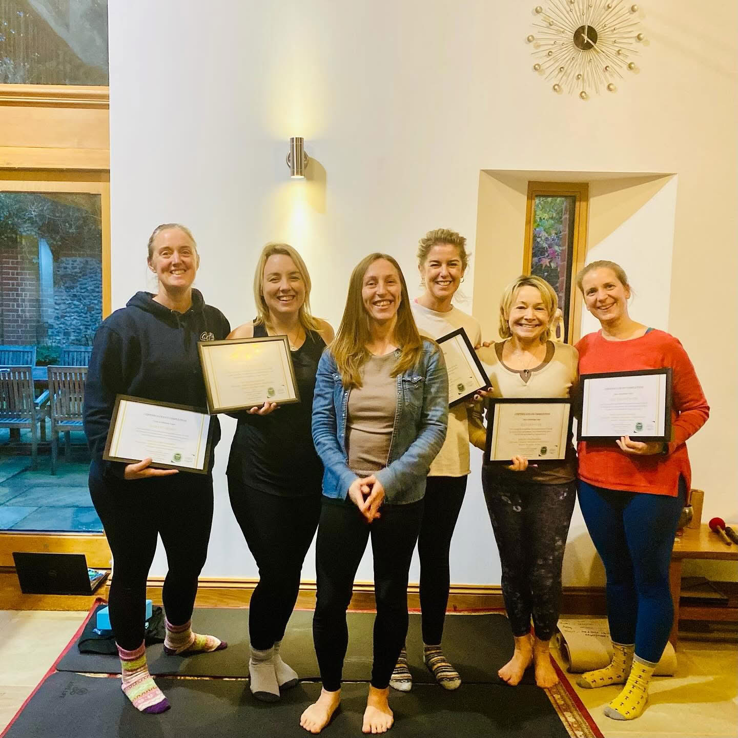Retiro residencial de curso corto de formación de profesores de yoga junto al mar en Norfolk