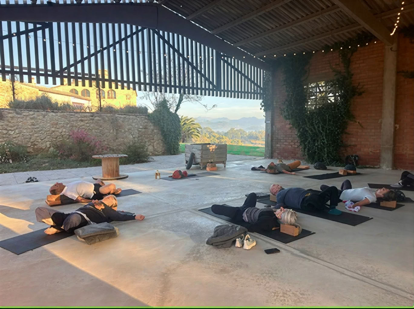 Retiro de yoga en Girona