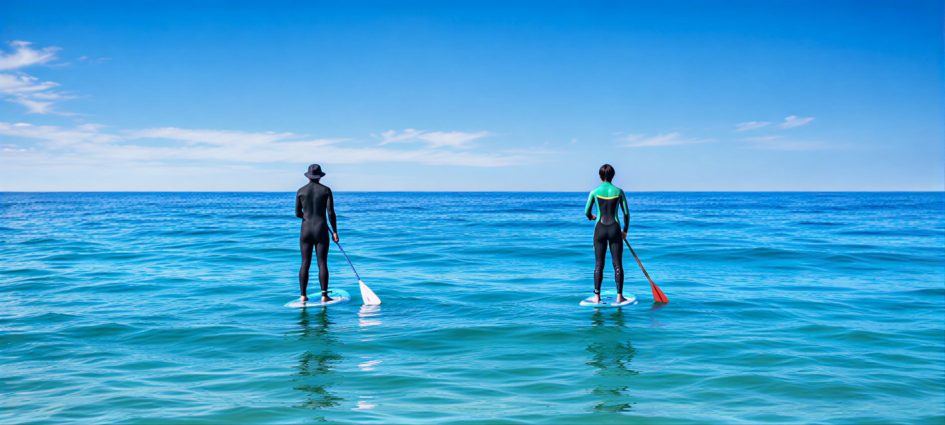 Surf de remo y yoga