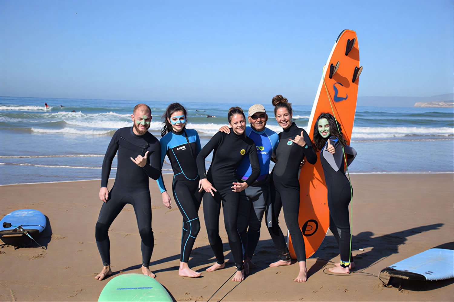 Paquete de surf y yoga