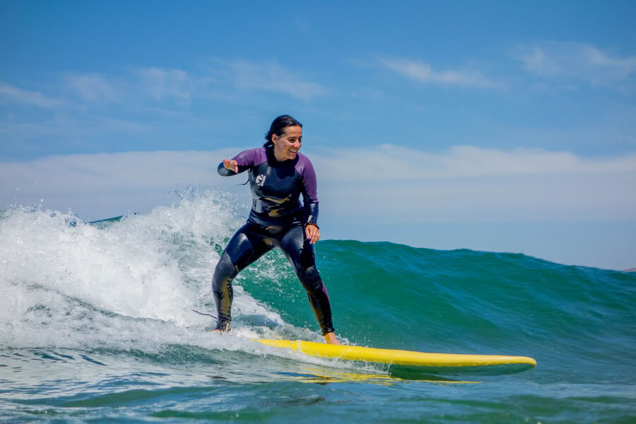 Paquete de surf y yoga
