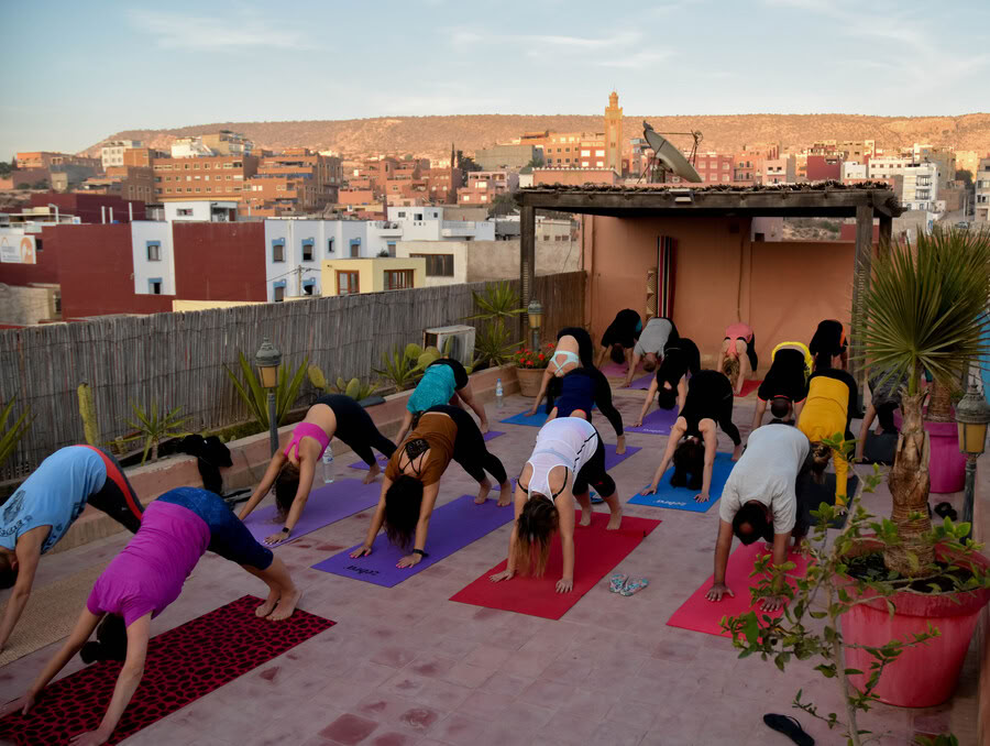Paquete de surf y yoga