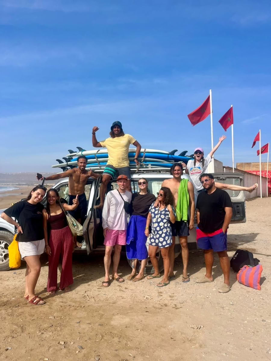 Paquete de surf y yoga