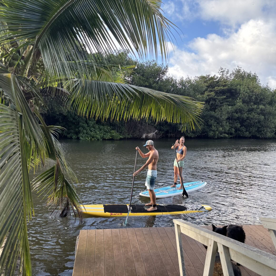 Retiro corto de surf y yoga