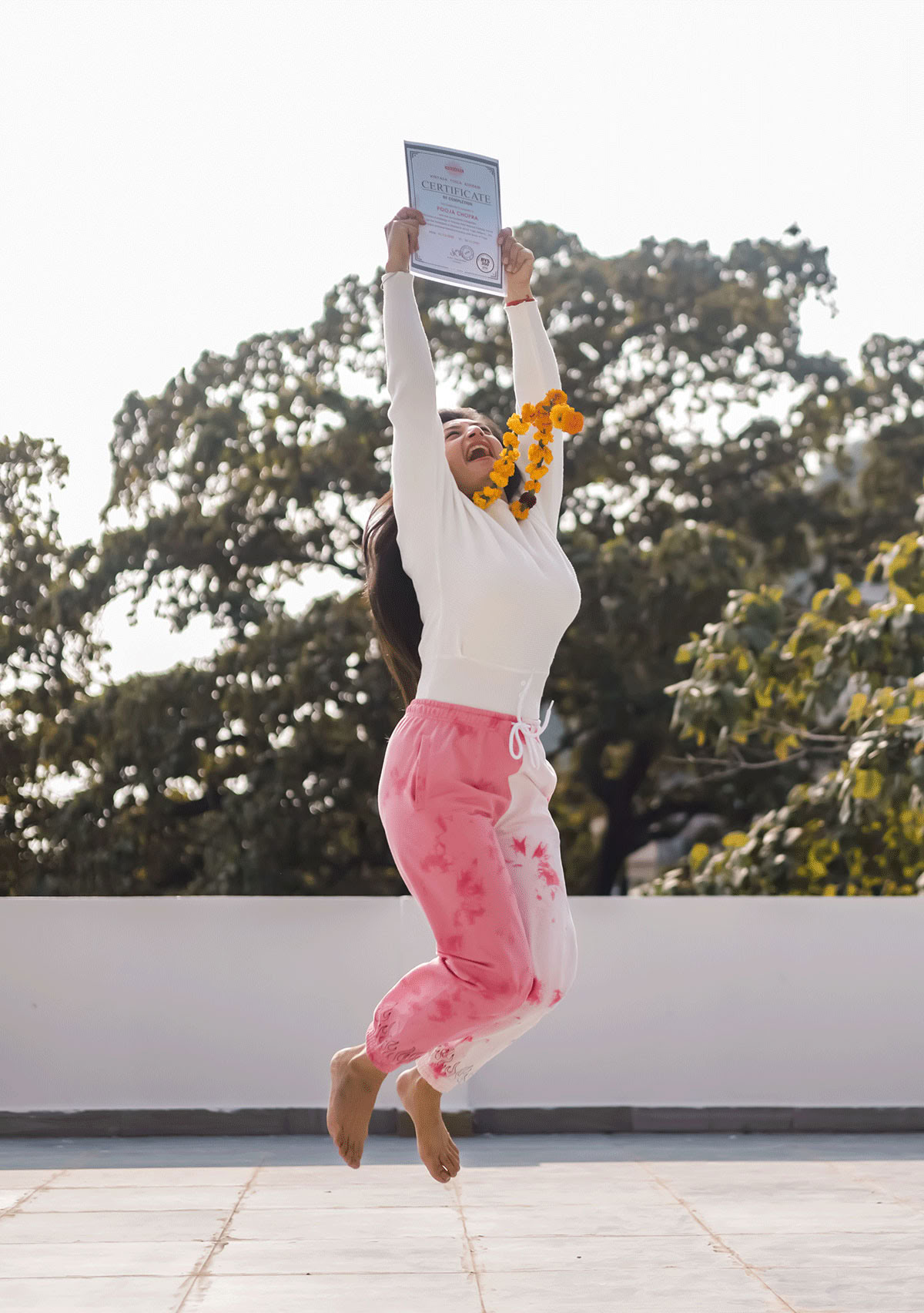 Formación de profesores de yoga aéreo en Rishikesh, India