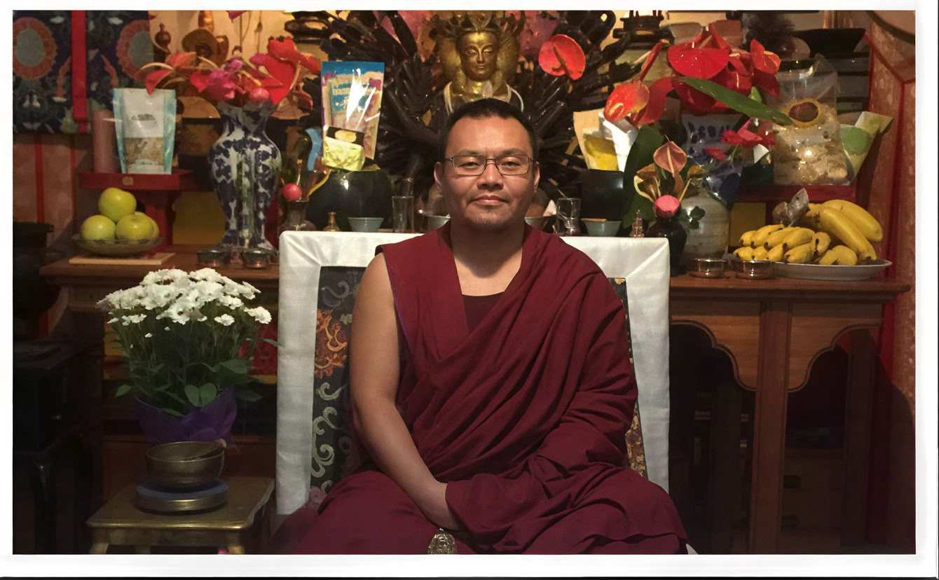 Té y conversación con Nechung Choktrul Rinpoche