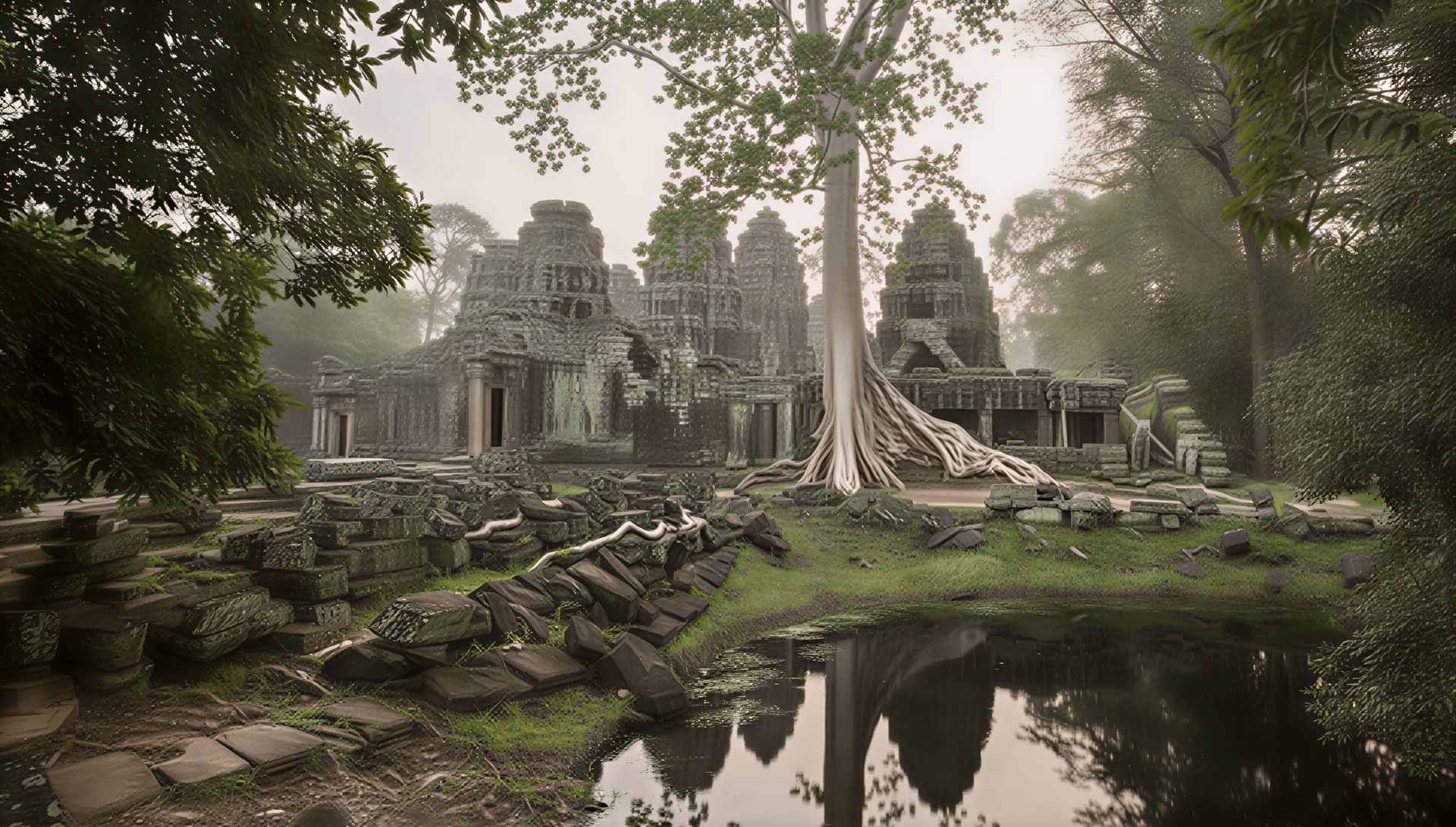 Retiro en Angkor Wat con Renata Sarasvati Diem
