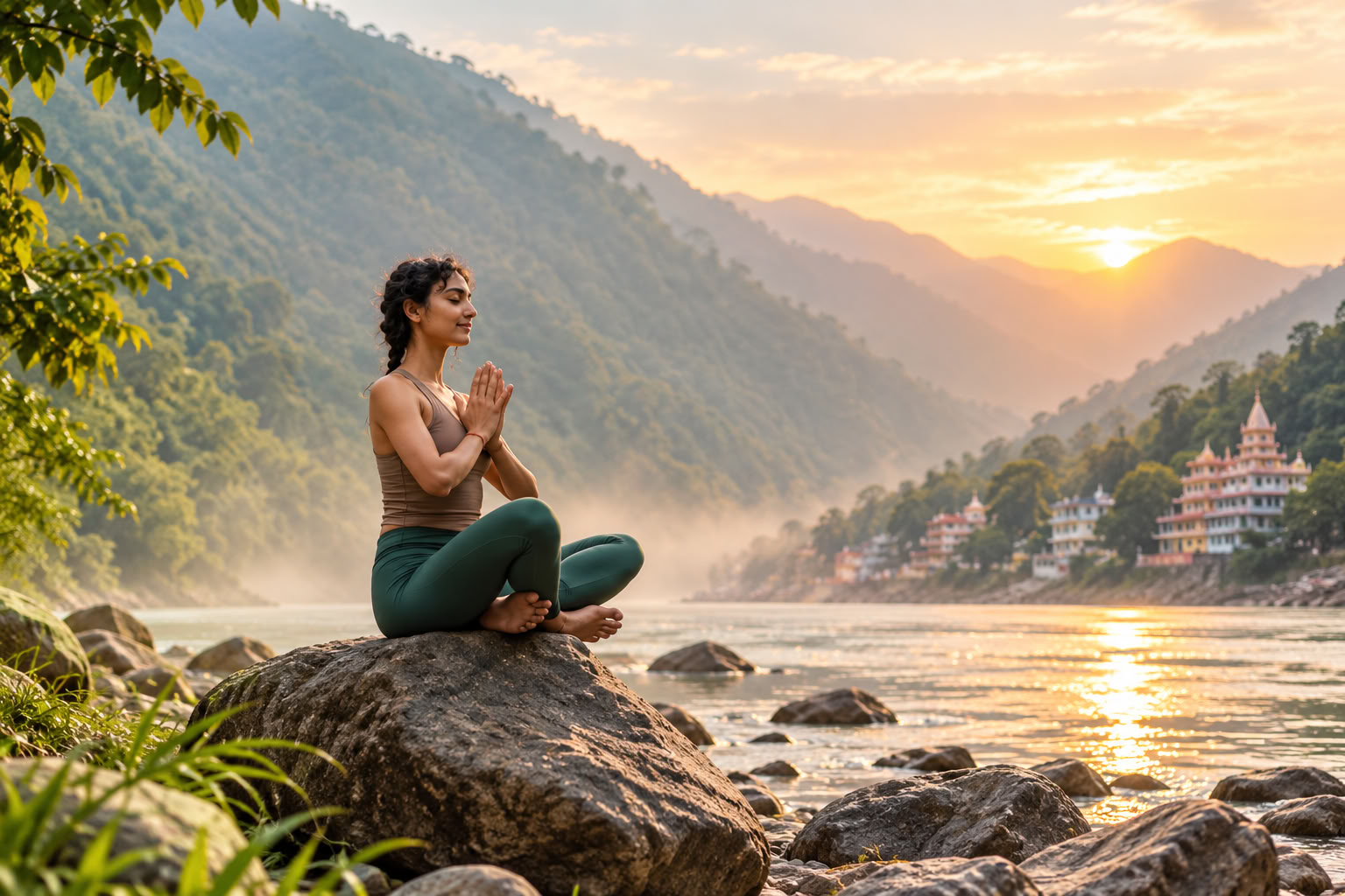 Retiro de yoga de 3 días en Rishikesh
