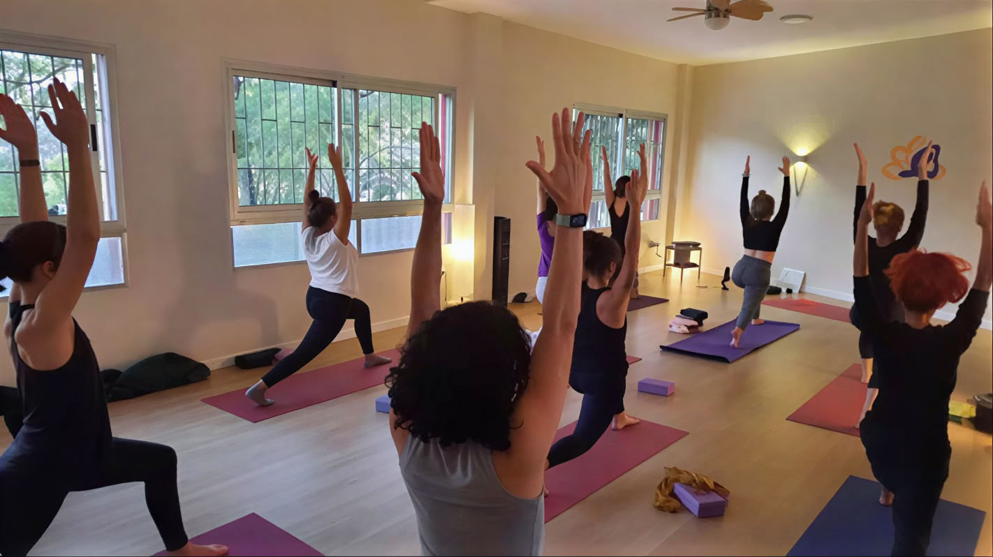 Sesiones en el Centro de Yoga Flow