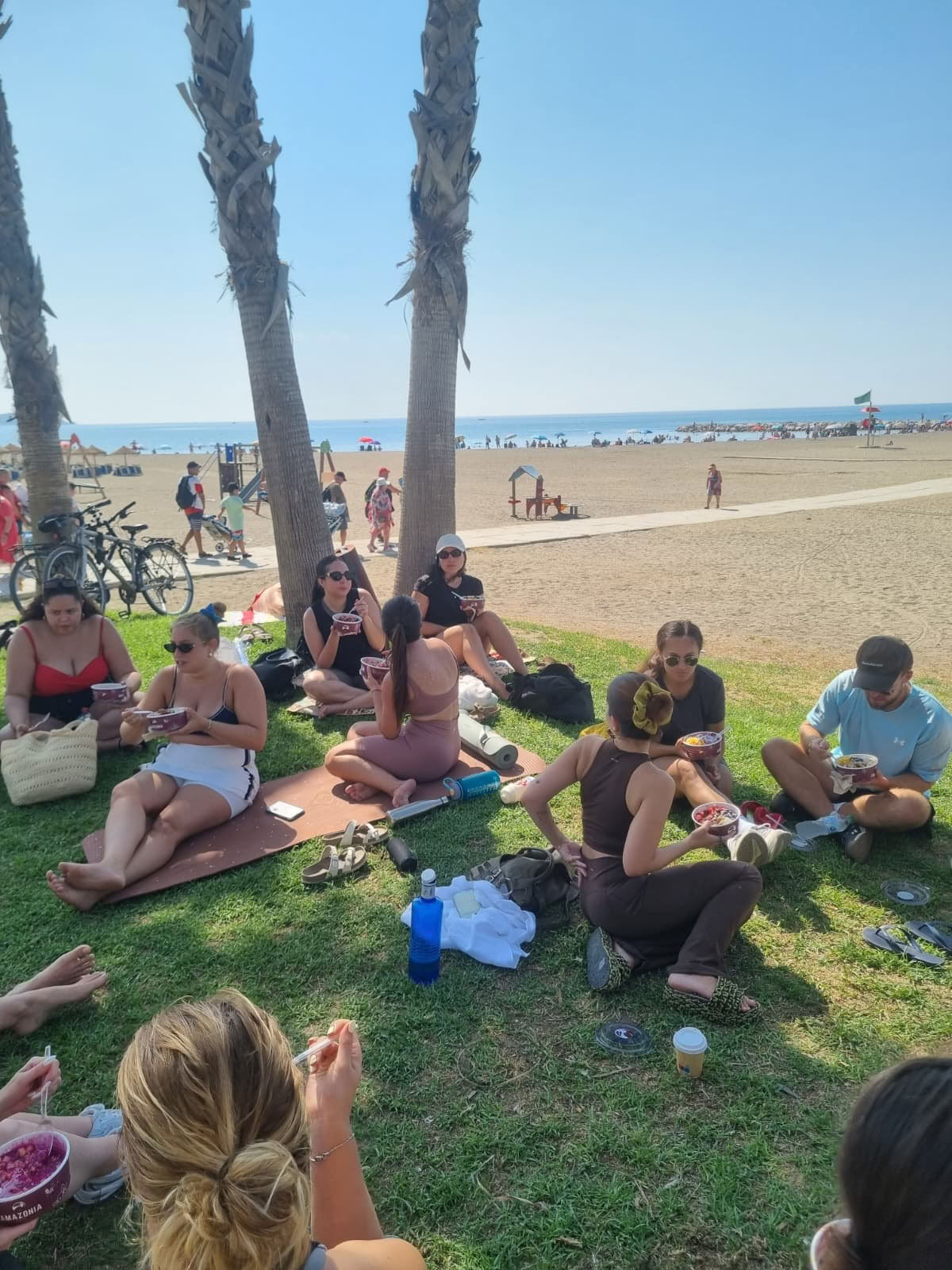 Vinyasa junto al mar