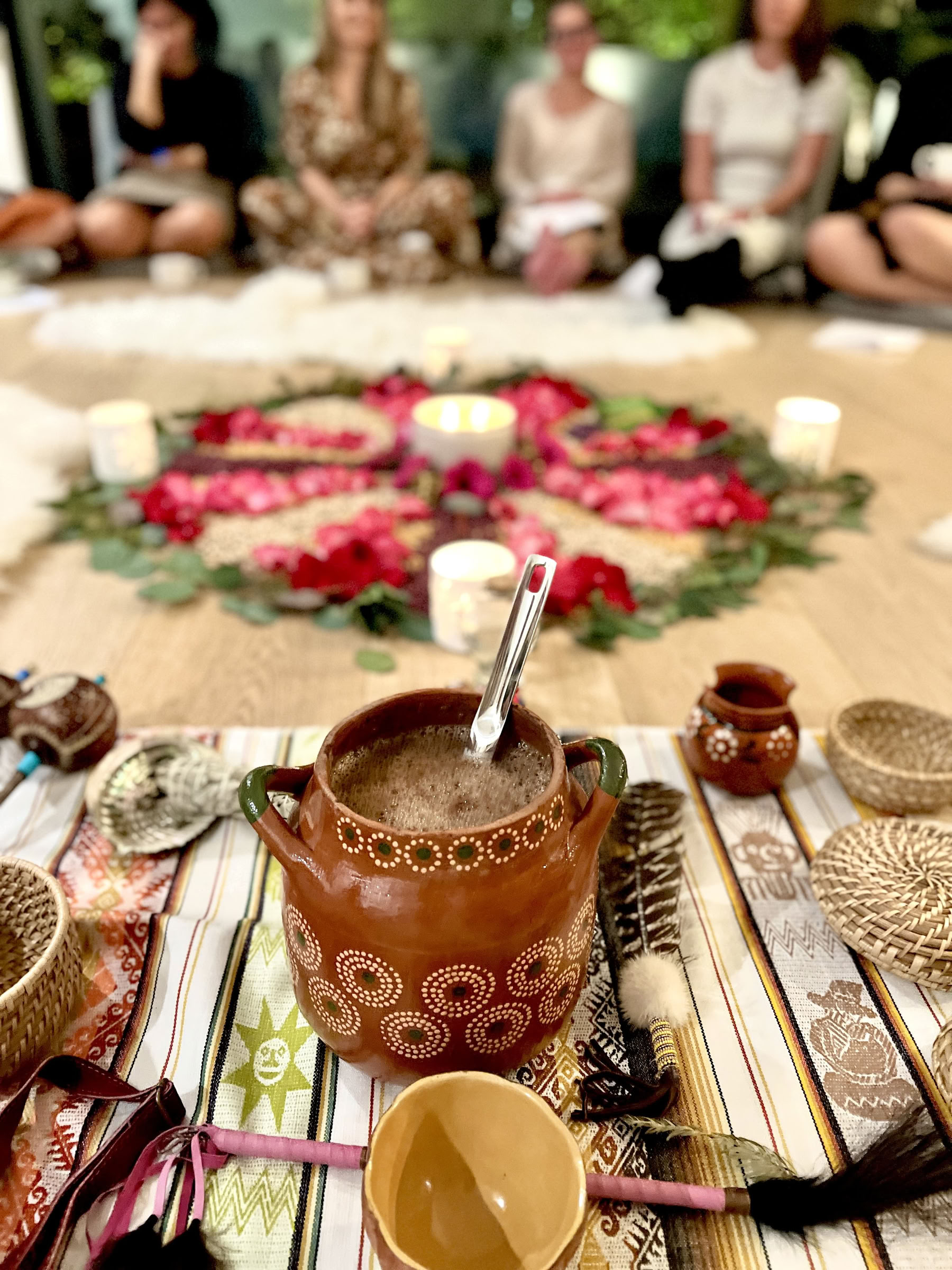 Ceremonia de cacao del equinoccio de otoño