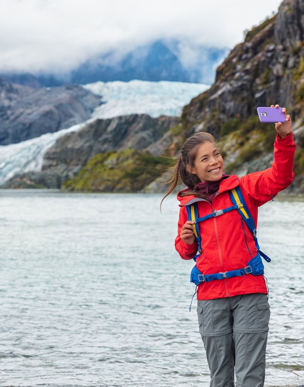 Senderismo local en Alaska