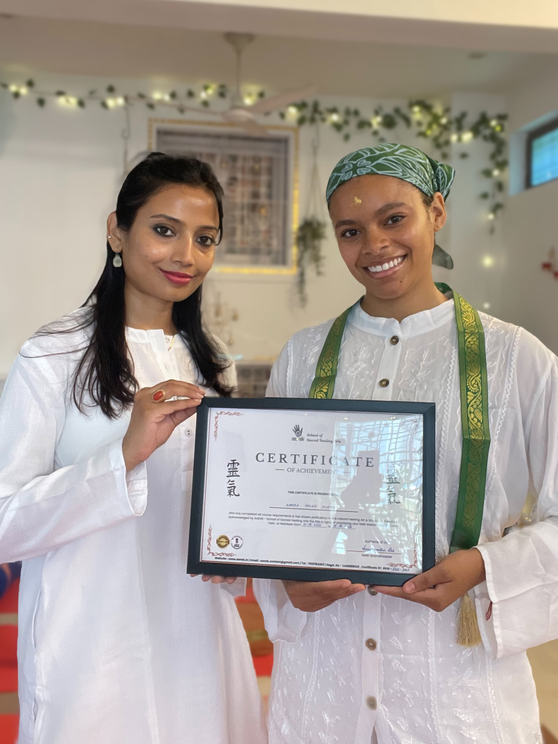 Curso de certificación de Reiki Usui I, nivel 1