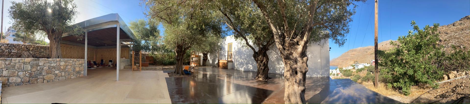 Yoga en Creta