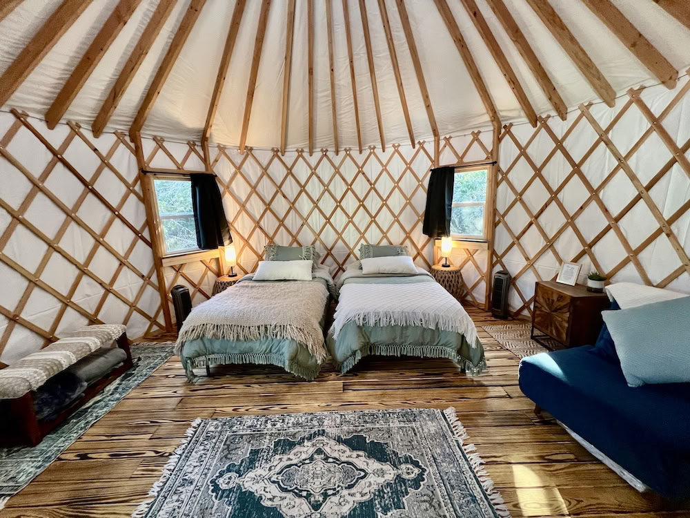 Alojamiento en yurt de lujo