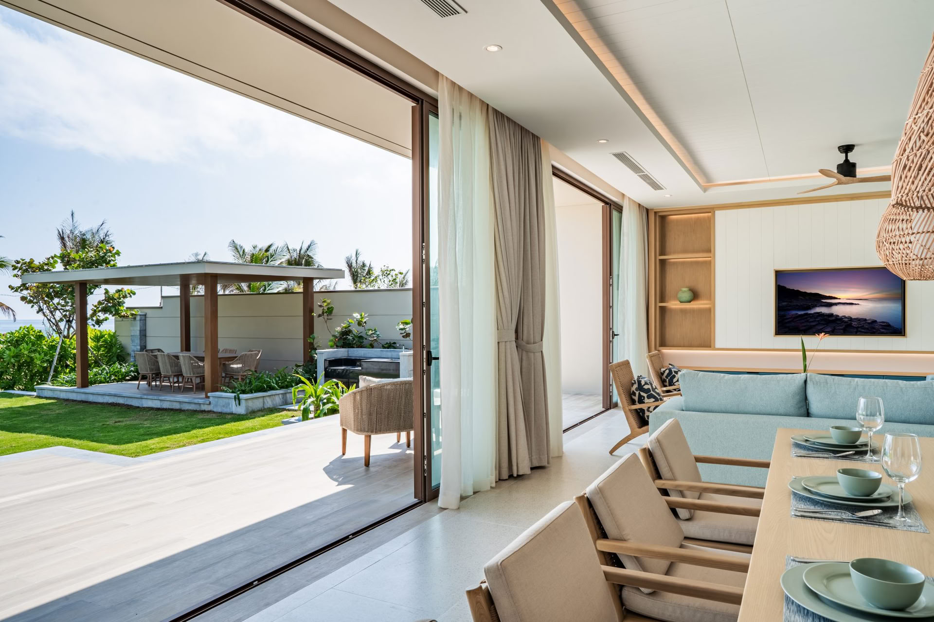 Villa jardín de tres dormitorios – piscina privada