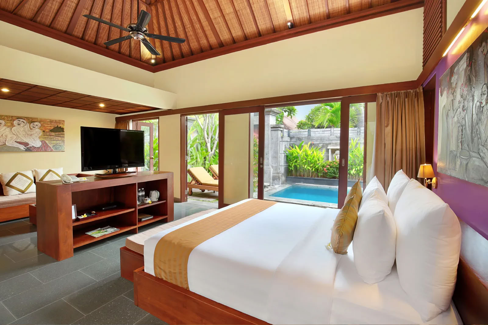Villa de una habitación con piscina