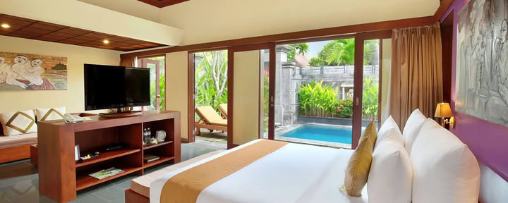 Villa de una habitación con piscina