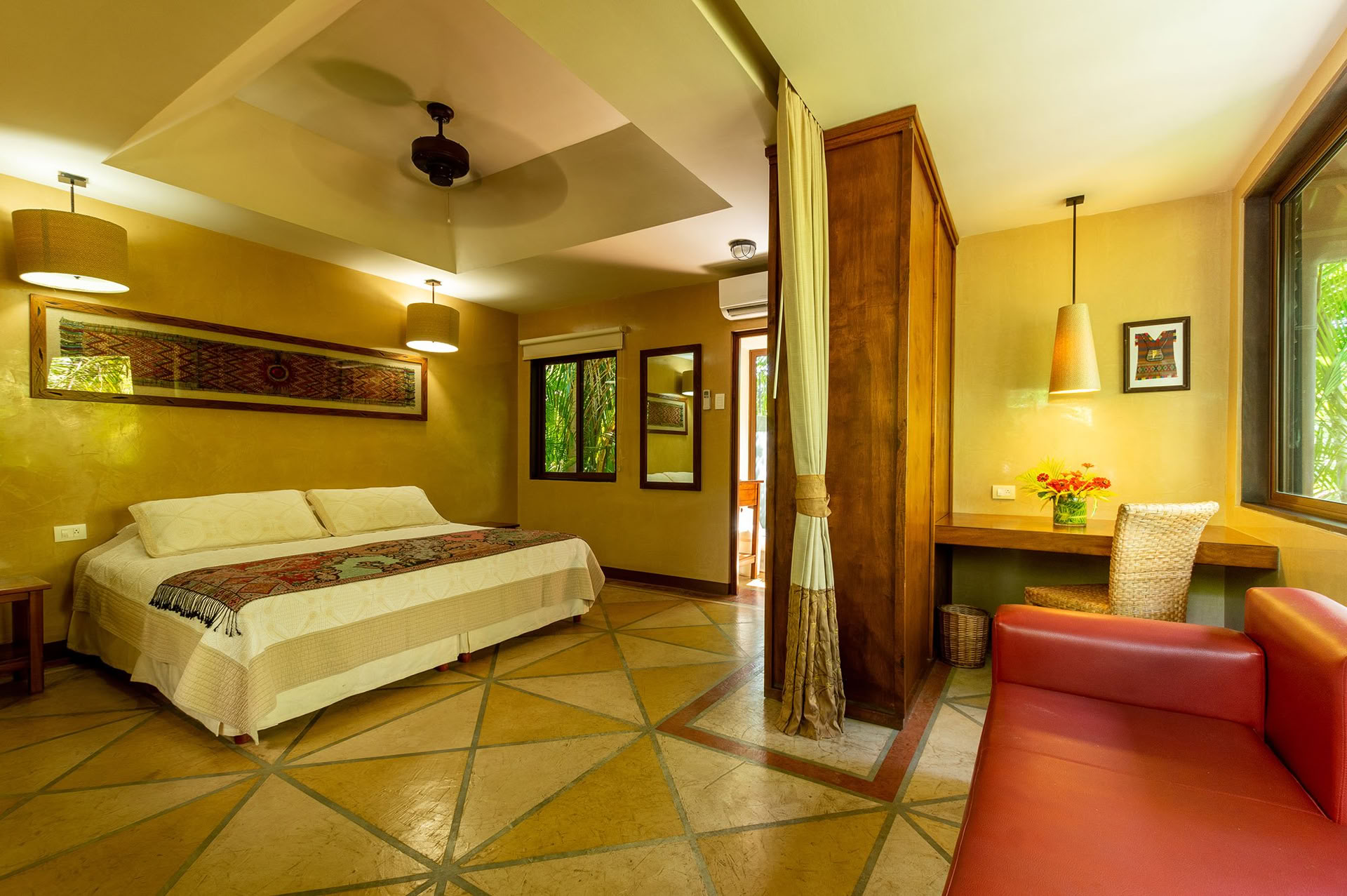 Suite Nature con aire acondicionado – Cama King o dos (2) camas individuales