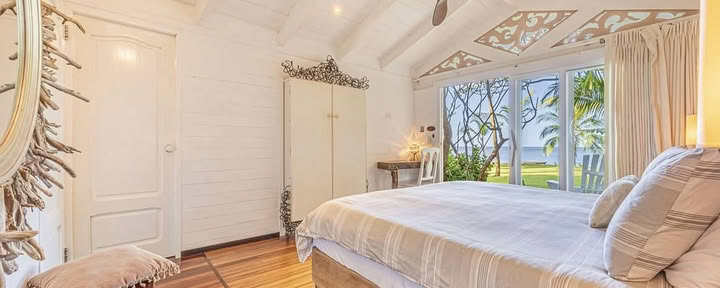Cama doble en habitación para 3 personas