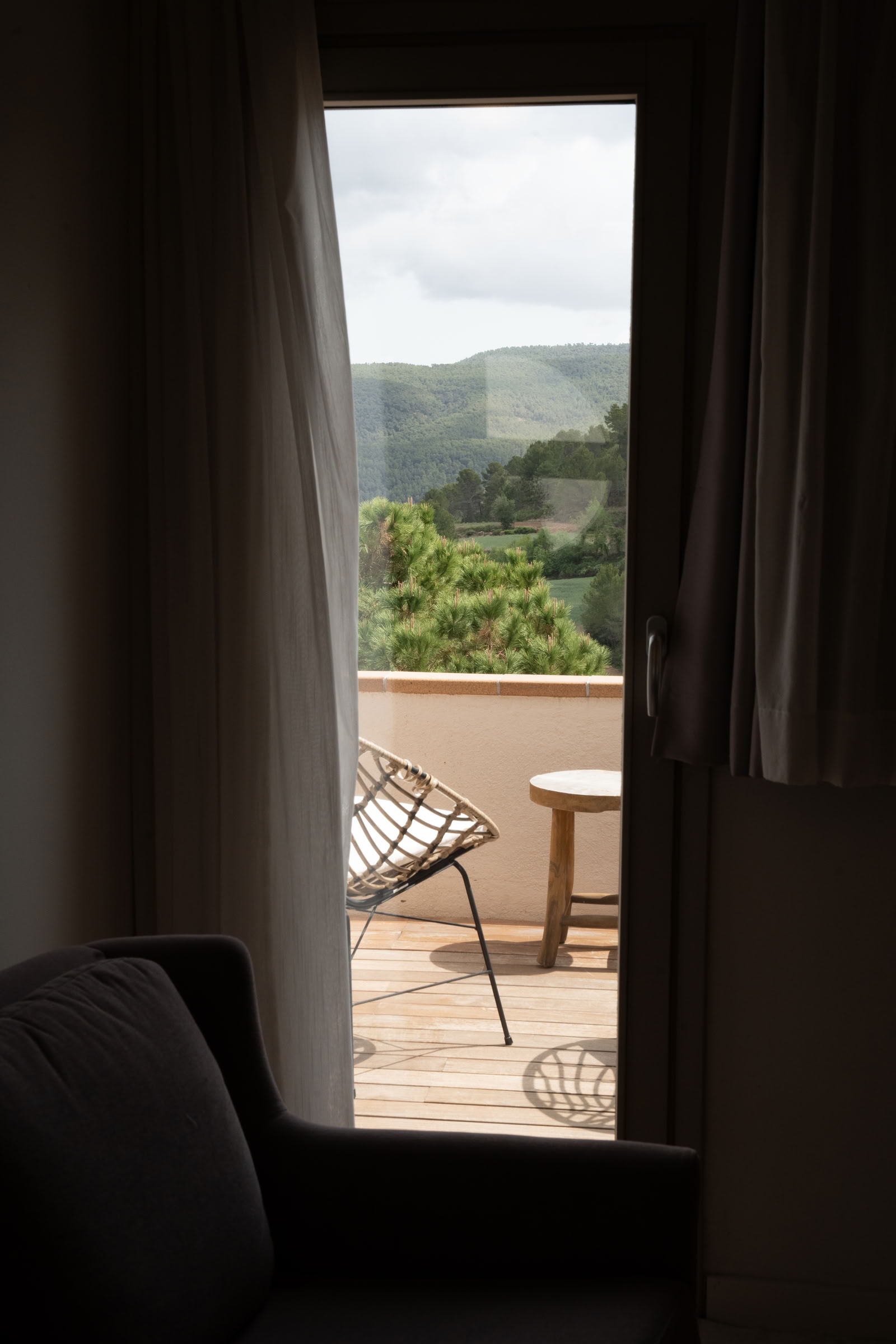 Suite privada con el balcón
