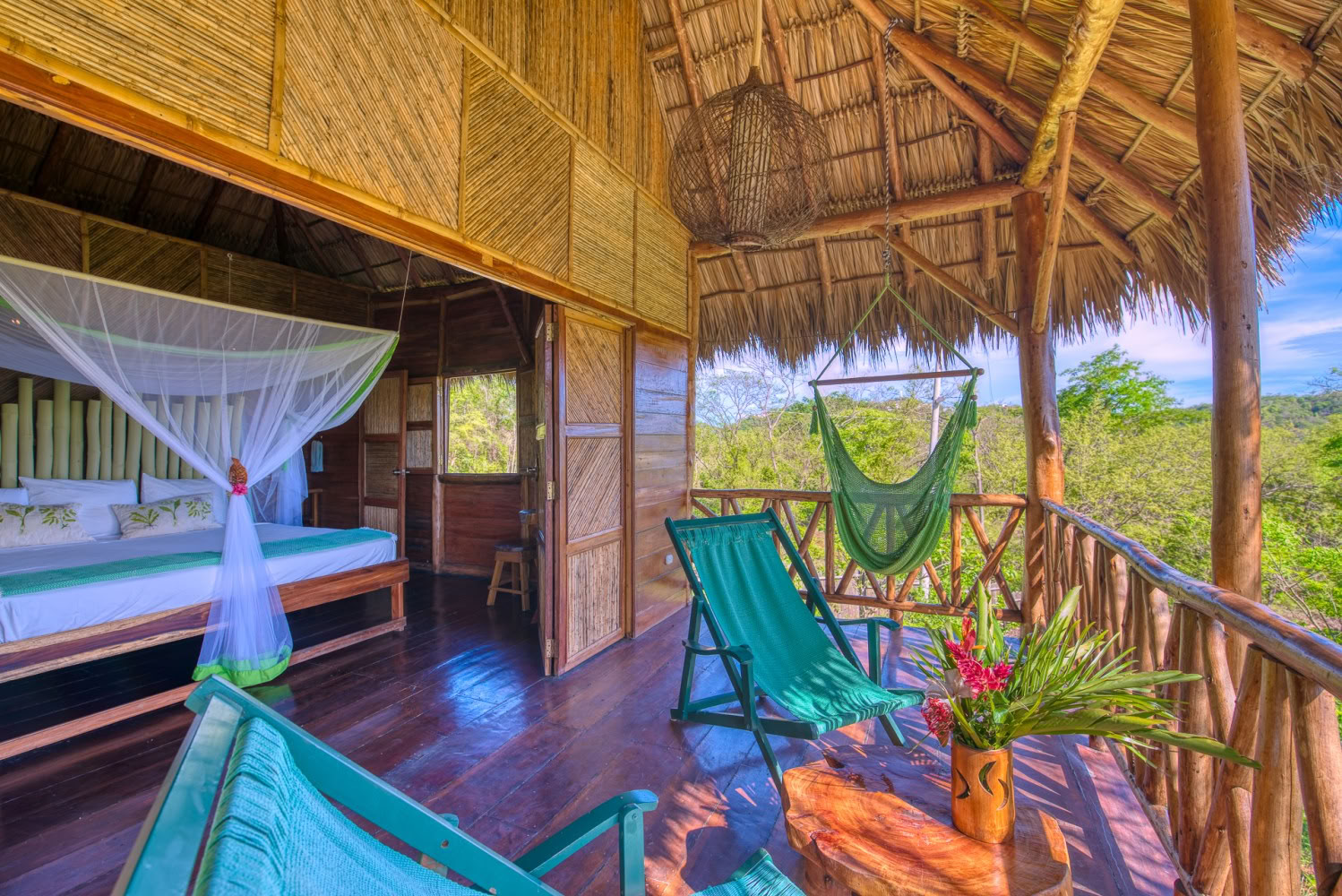 Bungalow privado 6 (cuatro plazas de dos plantas)