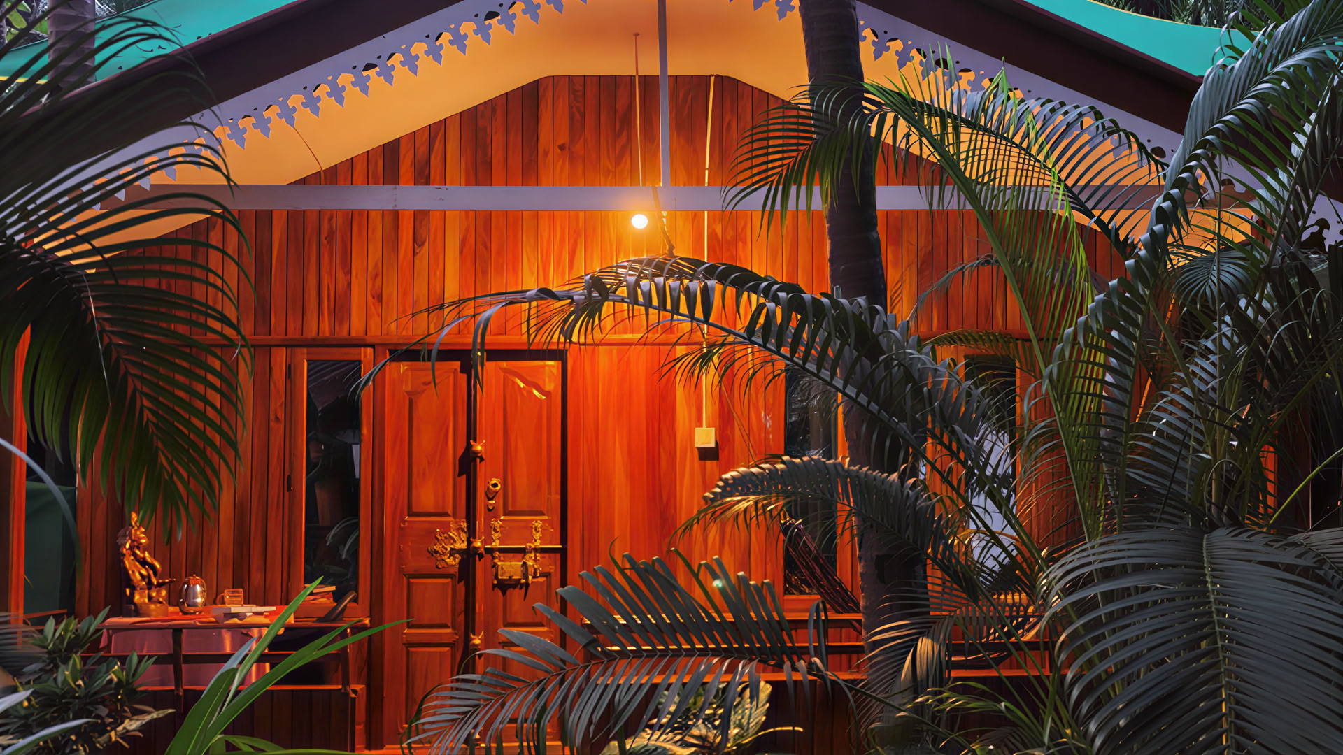 Bungalow de madera