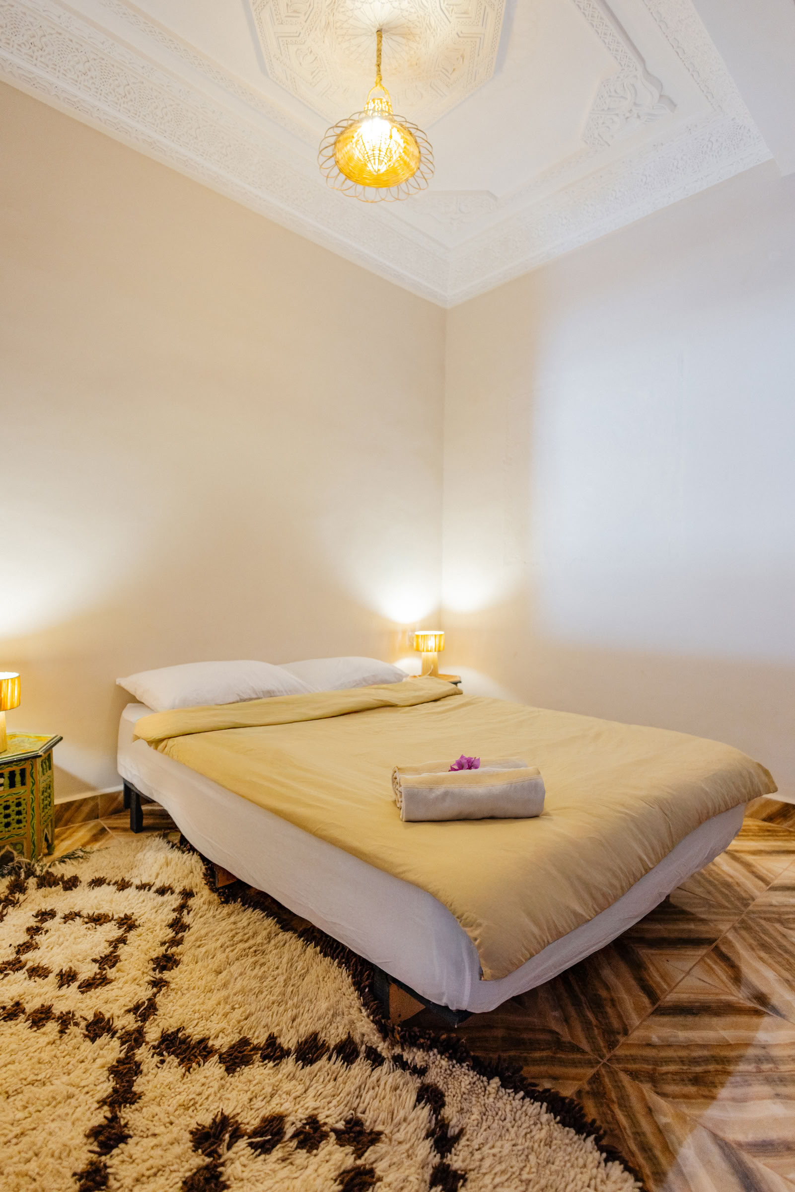 Habitación doble (sin ventana)