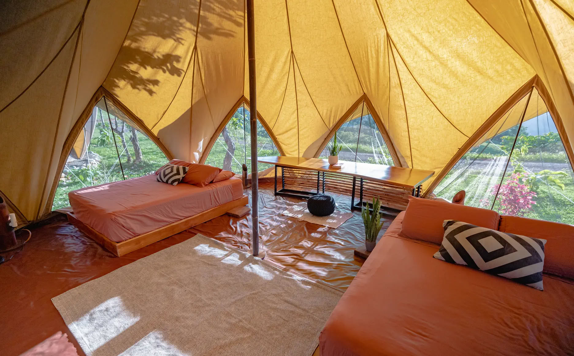 Tienda Glamping Doble Privada