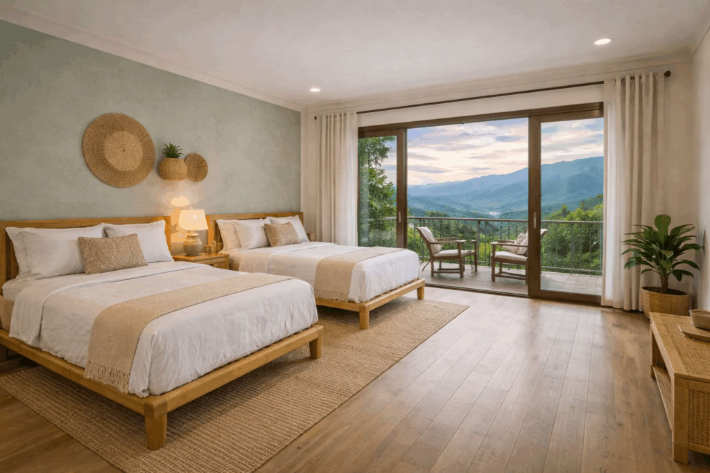 Habitación Doble Privada en la Montaña (*Precio para 2*)