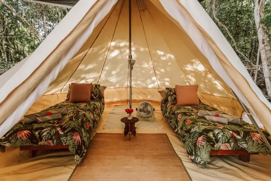 Tiendas de glamping