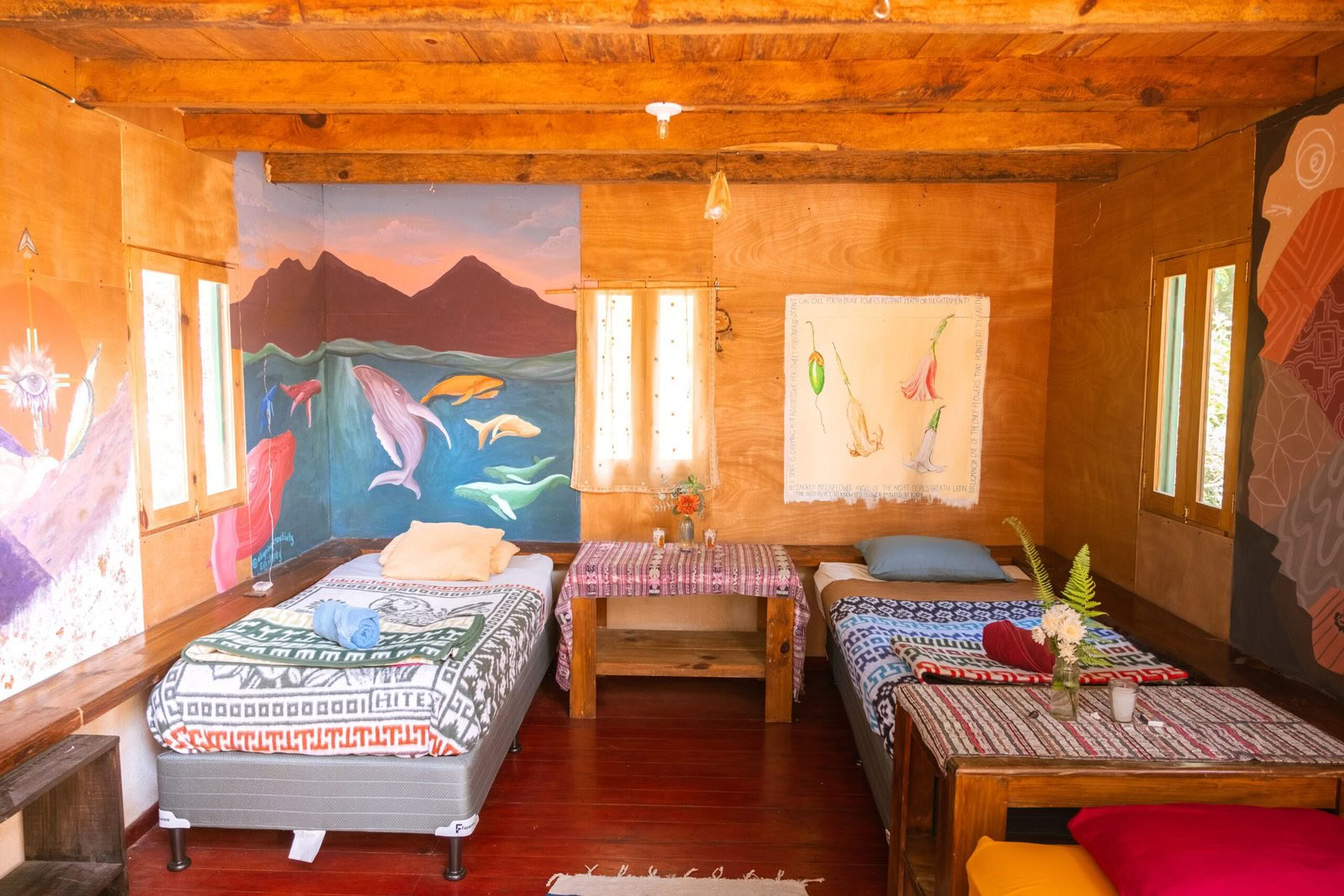 Espacio compartido en dormitorio