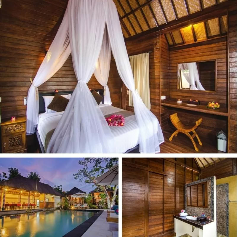 Casava Lembongan Bungalows - Dormitorio doble
