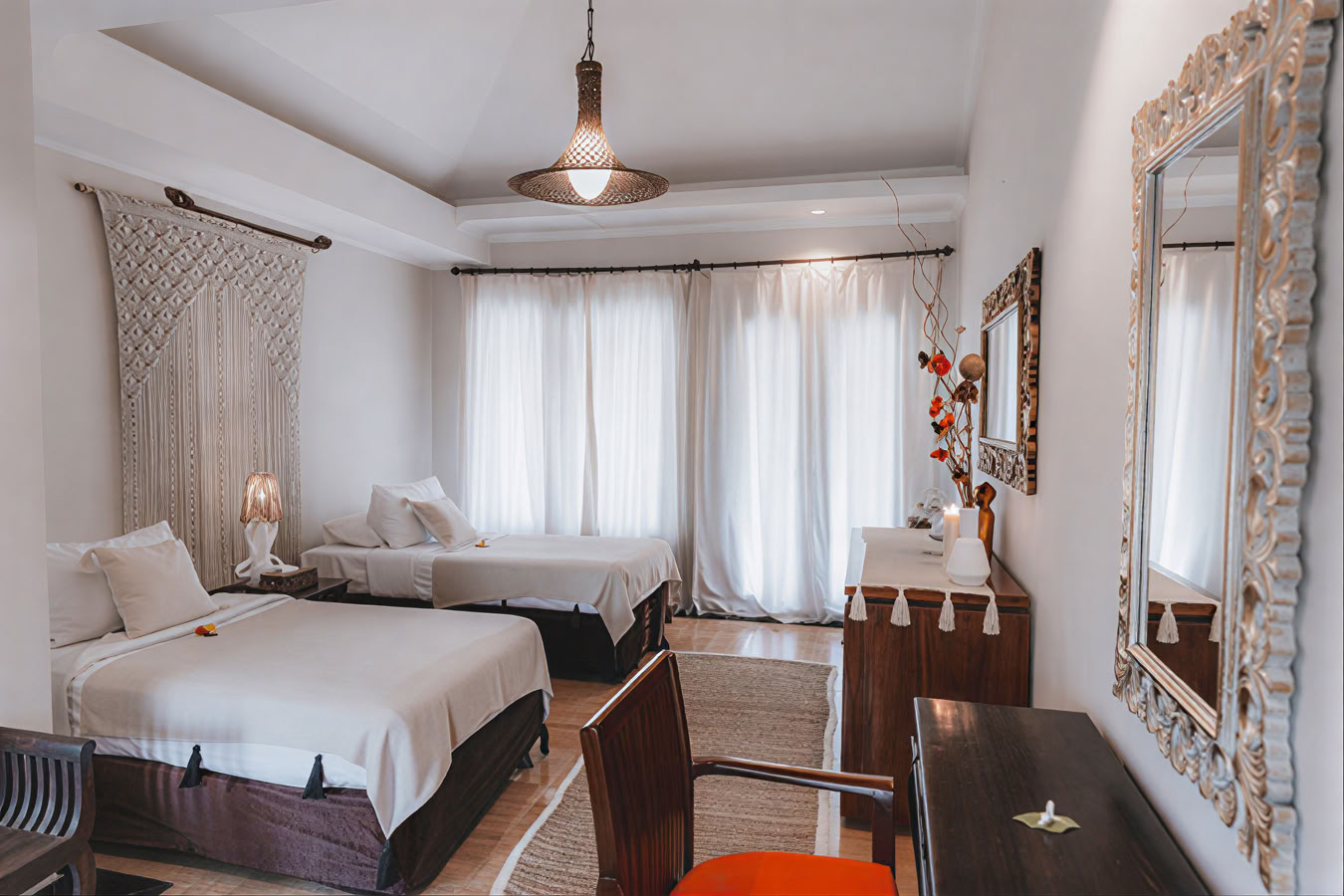 Habitación con cama doble