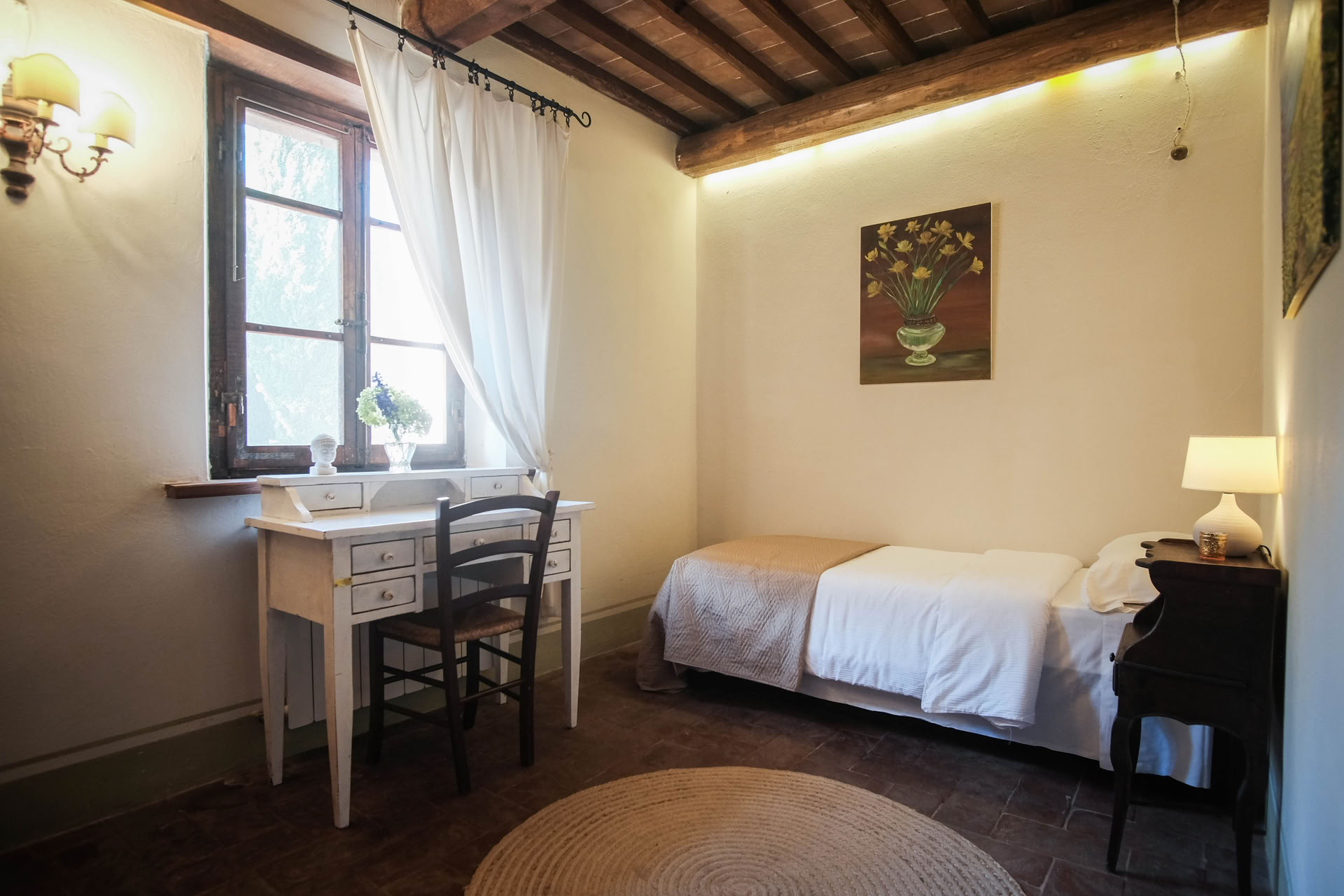 Habitación individual con baño privado