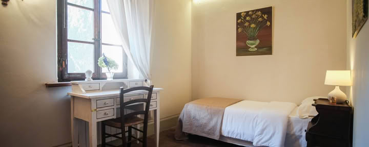 Habitación individual con baño privado