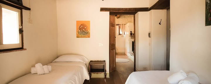 Habitación doble sin baño privado