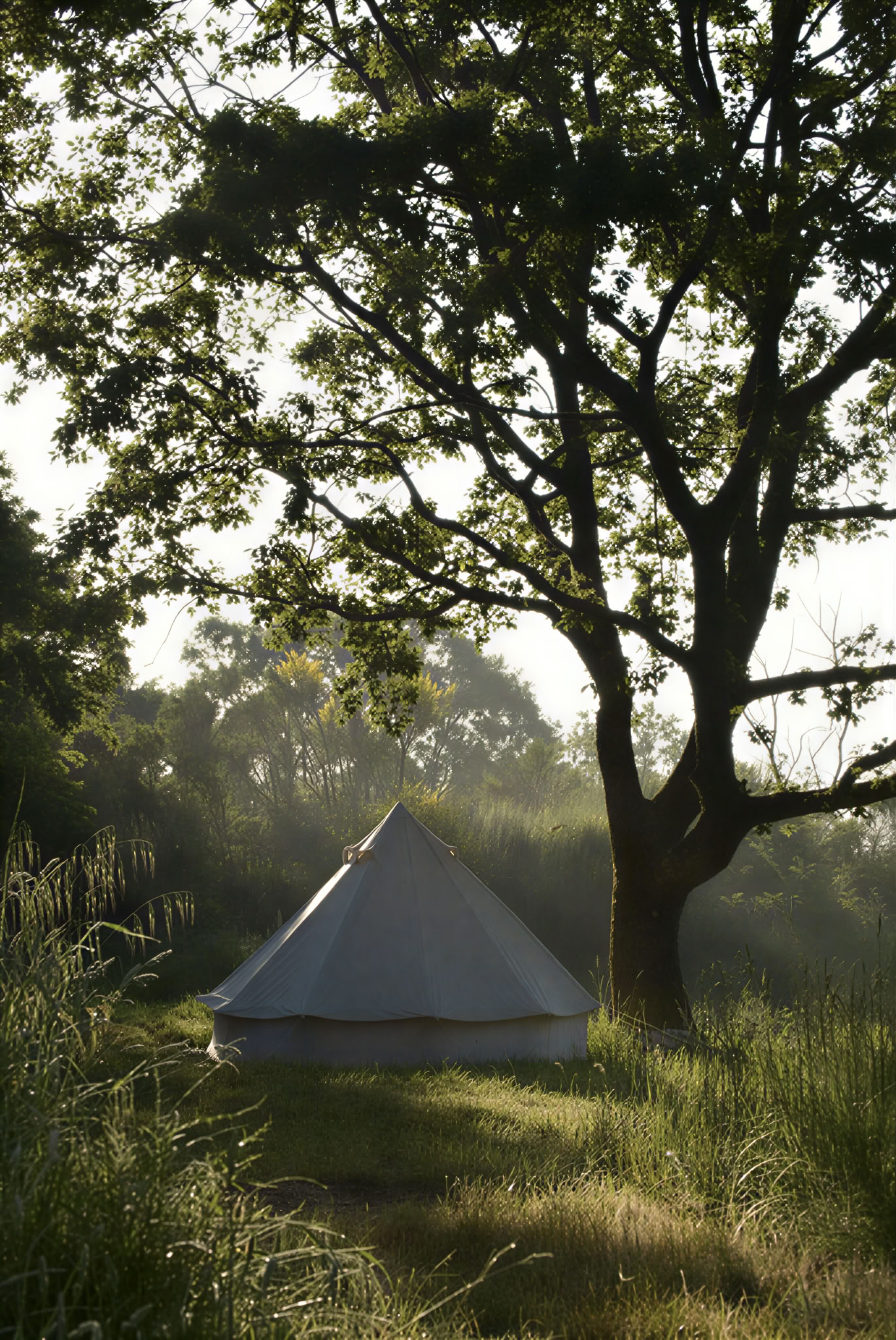 Twin Glamping en ASHA Tent