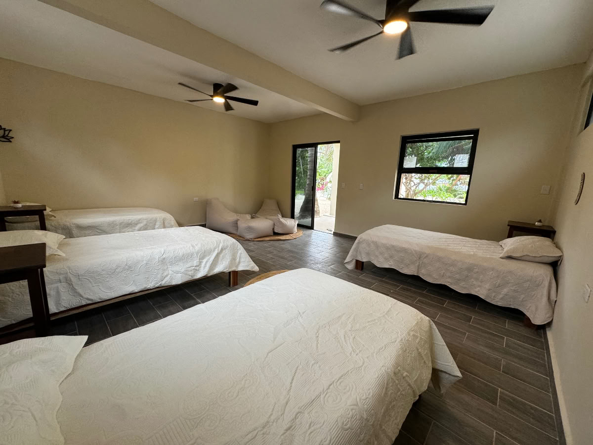 Dormitorio de 4 camas