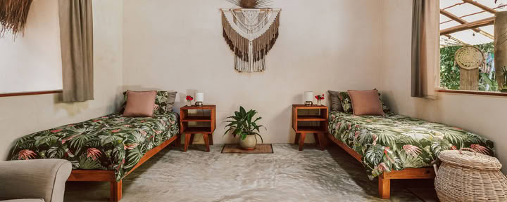 Habitaciones/Cabañas Dobles con Baño Privado