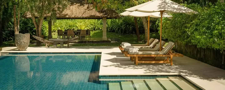 Villas privadas de cuatro dormitorios con piscina