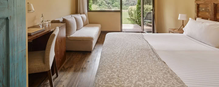 Habitación superior con jardín