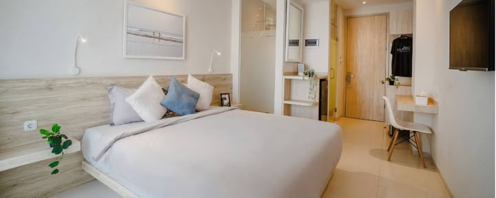 Pararaton-Studio con habitación con balcón